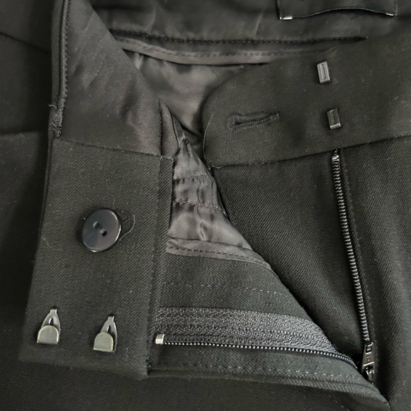 EXPRESS BLK LADIES CASUAL STRETCH PNATS SIZE 6 - Picture 7 of 9